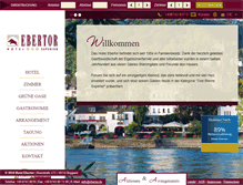 Tablet Screenshot of ebertor.de